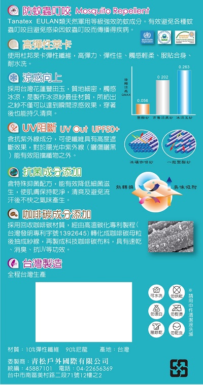 抗UV防蚊涼感袖套 - 圖 7